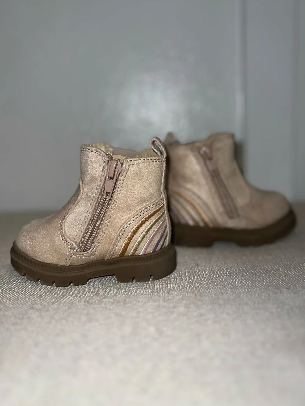 Wonder Nation Infant Girls’ Chelsea Boots